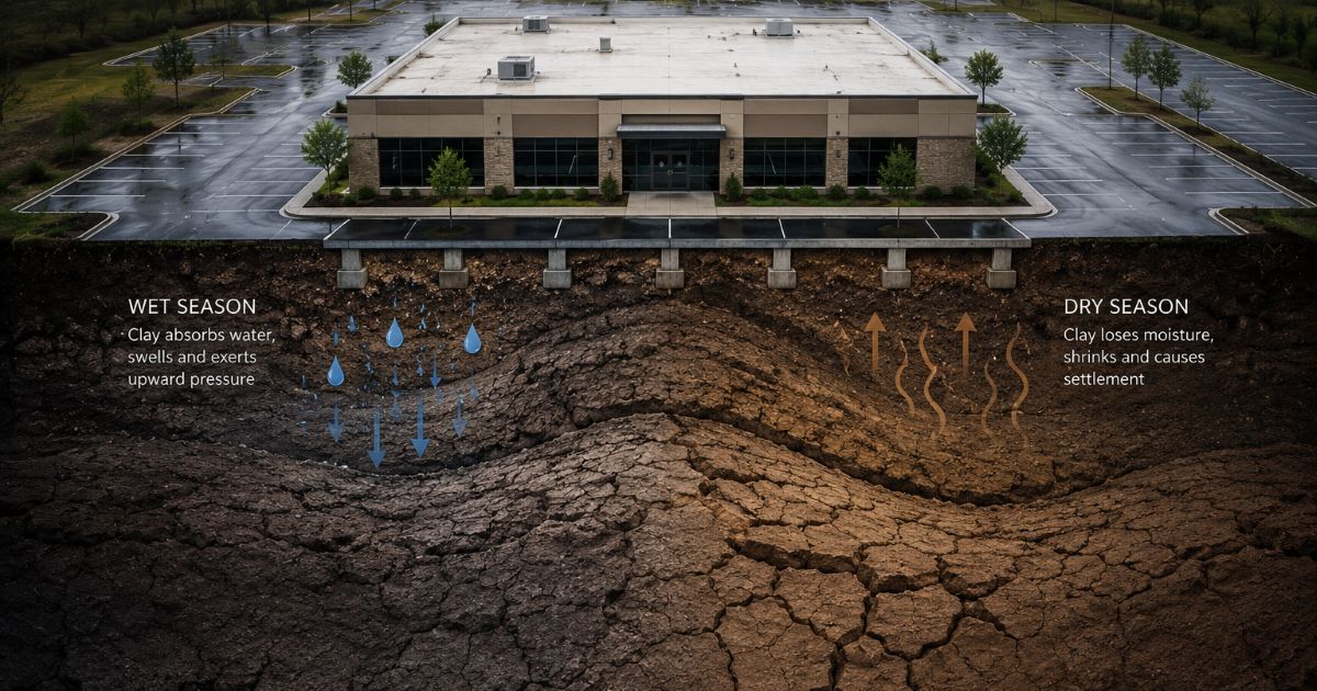 The Hidden Cost of Expansive Clay Soil: What Every Commercial Property Manager Needs to Know